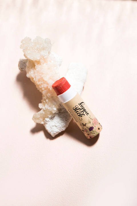Coral HippieStick is one of the world's first plantable lipsticks. Natural, NZ made lipstick. 